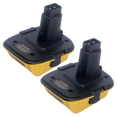 Imagem de Adaptador de bateria Tulepowceeng DCA1820 para ferramentas Dewalt 18V