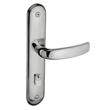 Imagem de Fechadura Victória Externa 528-55PE Espelho CTL-55 55mm Cromado Pado