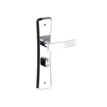 Imagem de Fechadura Barcelona 2021/15 Externa Espelho Cromado 55mm Hela