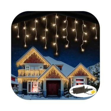 Imagem de Cascata 400 Leds Com Strobo 10 Metros Prova D'água 31v Bivolt Natal Br