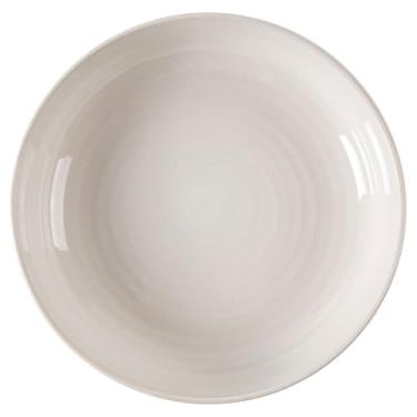 Imagem de URGDWEKJY Pratos de jantar prato redondo prato fundo de cerâmica prato grande prato doméstico prato prato ocidental prato prato prato de bife bandeja de jantar