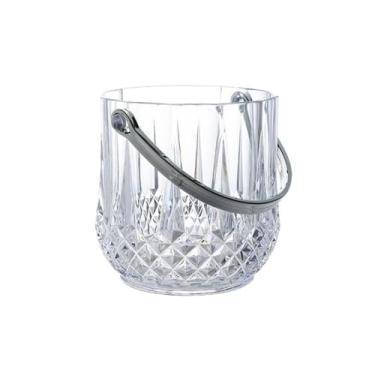 Imagem de baldes de gelo Balde de gelo acrílico balde cerveja festa pequeno vinho transparente champanhe bar restaurante utensílios