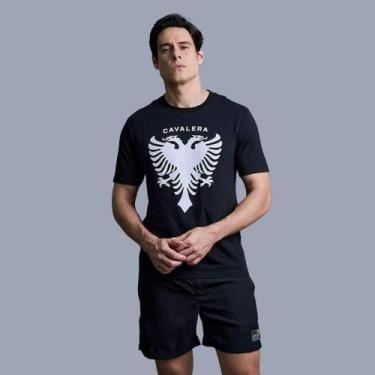 Imagem de Camiseta Cavalera Indie Águia Classic Masculina, Preto, GG