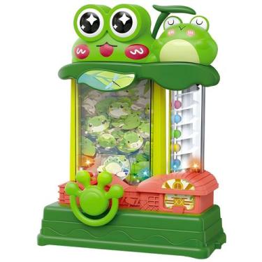 Imagem de Jogo Sapo Pega Bolinha Com Luzes E Sons Música Brinquedo Interativo - 