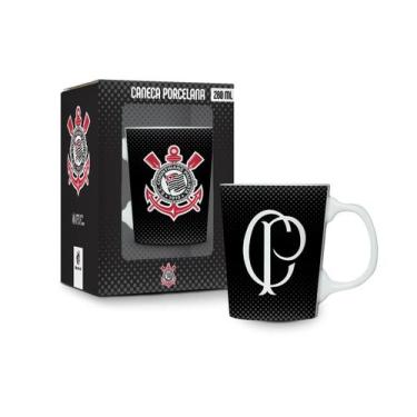 Imagem de Caneca porcelana premium - corinthians - brasfoot