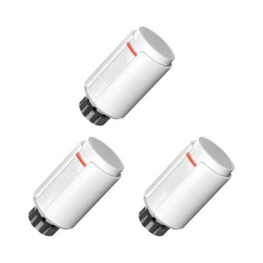 Imagem de Válvula Termostática Inteligente ZigBee Programável TRV Controlador De