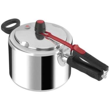 Imagem de Panela de Pressão Original Fechamento Interno 4,5L com Sistema Libera Vapor e Cabo Refo...