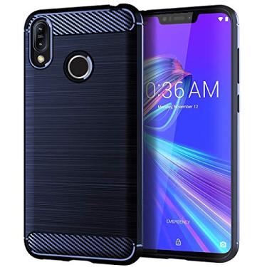 Imagem de Capa para ASUS Zenfone Max M2, com sensação suave, proteção total, anti-arranhões e impressões digitais + capa de celular resistente a arranhões para ASUS Zenfone Max M2