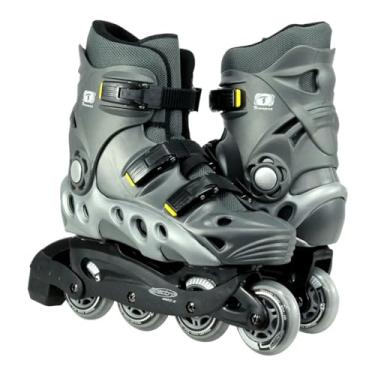 Imagem de Patins Traxart Recreação Spectro Cinza - 72mm ABEC-5