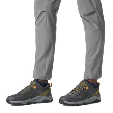 Imagem de Columbia Tênis masculino Trailstorm Ascend impermeável, Tubarão/mel cru, 38