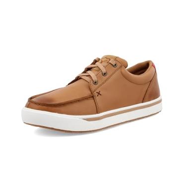 Imagem de Twisted X Cano alto masculino Kicks Soft Toe, Couro bronzeado, 45