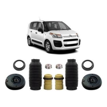 Imagem de Kit Batente Amortecedor Dianteiro C3 Picasso 12 / ... - Qualykits