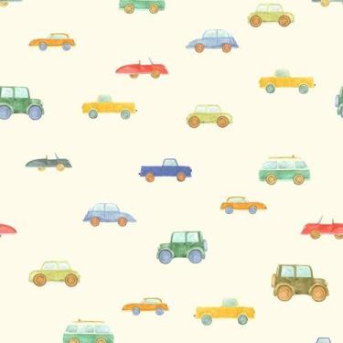 Imagem de Papel de Parede Bosque da Imaginação Infantil Colorido 80782 - Studio