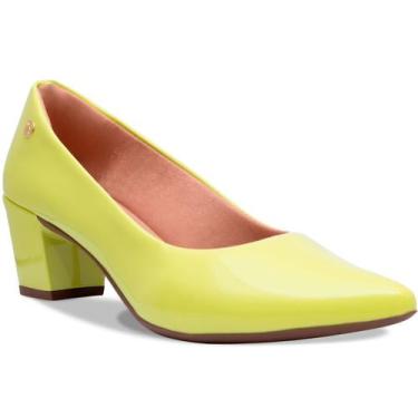 Imagem de Sapato Scarpin Feminino Confort Verniz Salto Baixo A2.11 B - Takata, V