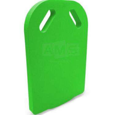Imagem de Kit 2 Prancha de natação 40x27cm 30mm - Ams Eva, Verde