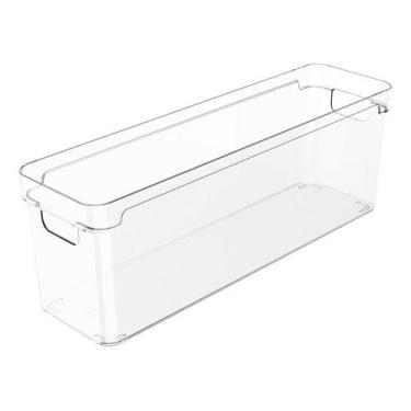 Imagem de Organizador Clear Armário Dispensa Geladeira Acrílico Ou NT