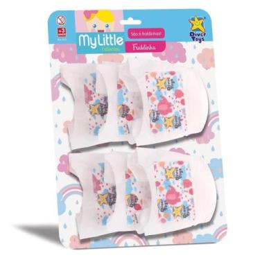 Imagem de Kit Fraldinha para Boneca 6 Unidades My Little Divertoys