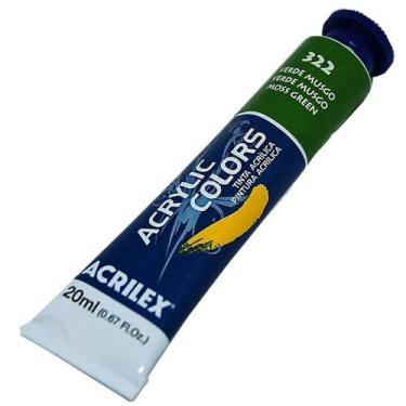 Imagem de Tinta Acrílica Acrilex Verde Musgo 20ML