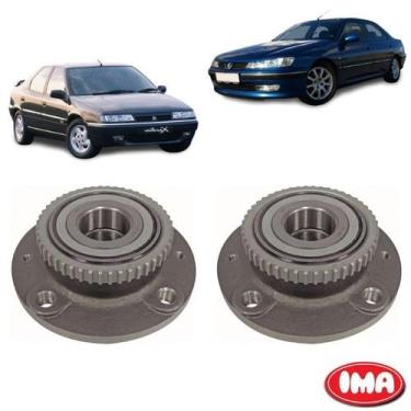 Imagem de Par Cubo Da Roda Traseira Com Rolamento - Xantia 1998 A 2001 / 406 199