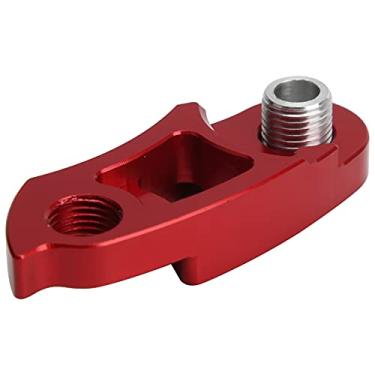 Imagem de Cabide Traseiro de Bicicleta Cabide, Extensão de Gancho de Alumínio, Aumente 41 Mm Com Velocidade Suavemente para 36-56t, Acessório de Bicicleta Resistente (Vermelho)