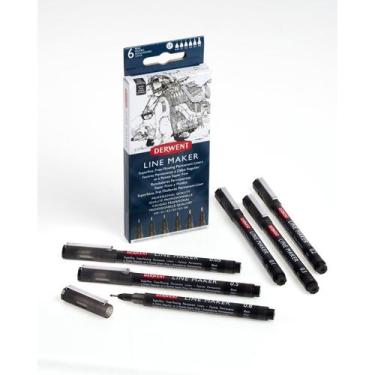 Imagem de Kit Estojo com 6 Canetas Graphik Line Maker 0,05/0,1/0,2/0,3/0,5/0,8mm