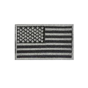 Imagem de Ruoming Ruoming 1 peça bandeira nacional 2 adesivos de ferro, 8 x 5 cm, adesivos bordados para roupas, bolsas (Estados Unidos)