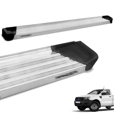 Imagem de Estribo Lateral Ranger Cs 2013 A 2024 Aluminio Polido A3