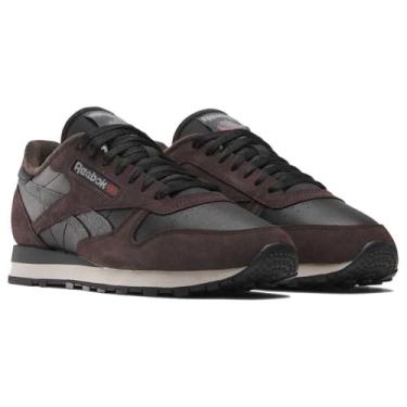 Imagem de Tênis Reebok Classic Leather Masculino (Marrom/Preto, BR, Adulto, Numérico, 42)