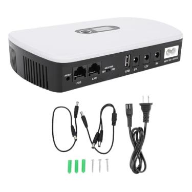 Imagem de Eujgoov 10400mAh de Alta Capacidade Mini UPS DC Fonte de Alimentação Adaptive Dispositivo de Saí Atual Câmera de Câmera Optical Cat Incorporado Em Adaptador Poe15V 24V Porta (Plugue nos EUA)
