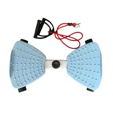 Imagem de UGPLM Disco de torção abdominal Core Twist Board Fitness Equipment Máquina de torção de cintura para massagem nos pés, Azul