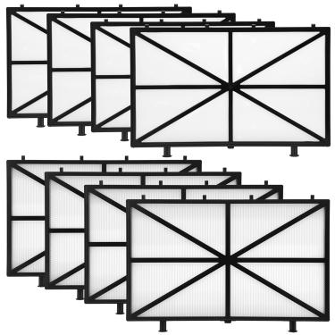 Imagem de LBLVBNEWD Substituição de painéis de filtro ultrafino, cartuchos de filtro de mola compatíveis com Dolphin Nautilus CC Plus, limpadores robóticos de piscina M500, M400, M200, número de peça 9991432-R4