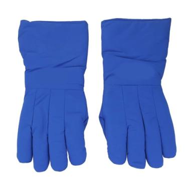 Imagem de aqxreight 48cm Anticongelante Luvas Gelo Seco Manipulação Luvas De Nitrogênio Líquido Laboratório Estação De Enchimento De GNL Campo Industrial