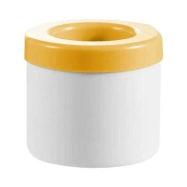 Imagem de Forma De Gelo Grande De Silicone 2 Em 1 Bandejas De Gelo Portáteis Par