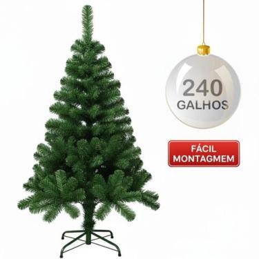 Imagem de Arvore de natal 1,5m verde com 240 galhos - VLPECOM