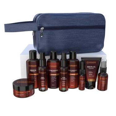 Imagem de Kit Barba Azul Floresta Shampoo Balm Óleo Modelador Tônico - Condado