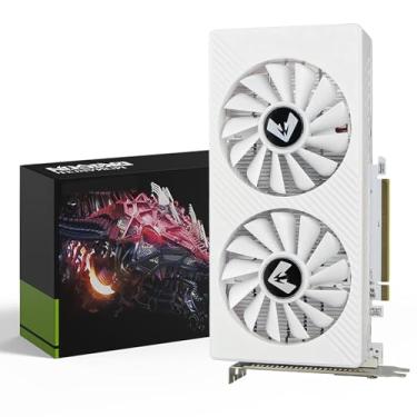 Imagem de MOUGOL Placa de vídeo AMD Radeon RX580 de 8 GB com 256 bits GDDR5 PCI Express x 16 3.0 equipada com ventiladores duplos Freeze para GPU de jogos