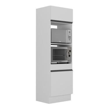 Imagem de Paneleiro 2 Portas Para Forno Mp2116.964 Branco/preto
