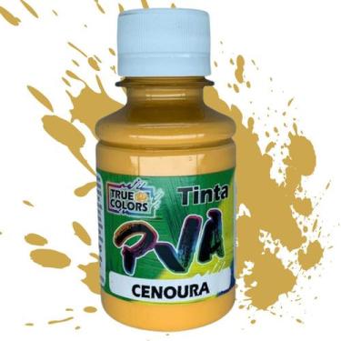 Imagem de Tinta Pva Fosca 100ml True Colors - Cores Quentes, CENOURA - 7155