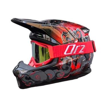 Imagem de Capacete Completo Para Corrida off Road De Motocicleta E Bicicleta Spe