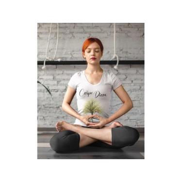 Imagem de Baby Look Carpe Diem Branca - Del France, G