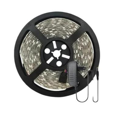 Imagem de Fita De LED RGB 5m IP65 À Prova d'Água 4 Pinos Branco Quente Vermelho 