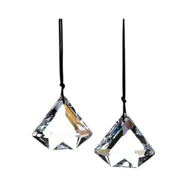 Imagem de Conjunto De 2 Prismas De Cristal Em Forma De Diamante Criadores De Arc