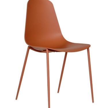 Imagem de Cadeira para Sala de Jantar em Polipropileno Miami Terracota