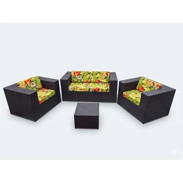 Imagem de Conjunto de Sofá Área Externa e Duas Poltronas 