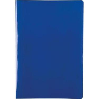 Imagem de Pasta Grampo Trilho Papel Oficio Azul Delloplex 10un - Dello