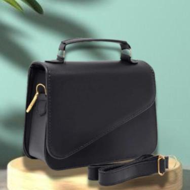 Imagem de Bolsa Transversal Tira Colo De Mão Básica - Trend Bags, Preto