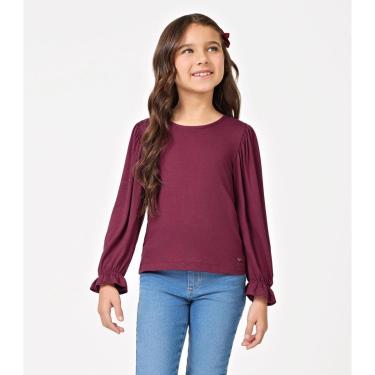 Imagem de Blusa Infantil Manga Longa Trick Nick Vermelho-Feminino