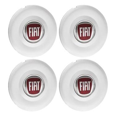 Imagem de Jogo Calota Meio Roda Fiat Stilo Idea Aro 14 15 16 e Roda Wolverine - 