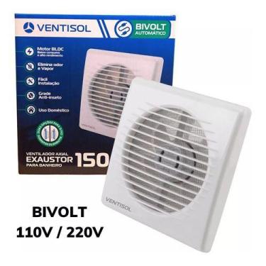 Imagem de Exaustor Ventilador Banheiro Tira Odor 150mm Bivolt Ventisol