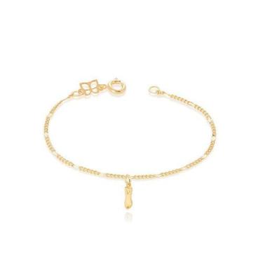 Imagem de Pulseira Infantil Rommanel com Figuinha 540977 - 550035